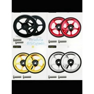 Easy wheel 2pcs litepro brompton 3sixty pikes