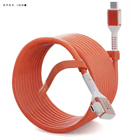 APEXINNO Link Cable For Meta Quest 3 3S Charging Data Cable Thunderbolt 4.0 Hi-Speed Data Transfer P