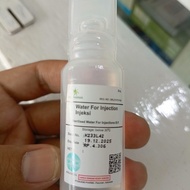 aquabidest aquades 25 ml / wfi 25 ml