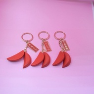 【Ready stock】Chaoshan Holy Grail Keychain Pendant Bag Pendant Hokkien Mini Holy Grail Keychain Detac