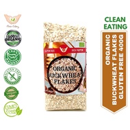 Clean Eating Organic Buckwheat Flakes （Gluten Free Oats / Cereal)