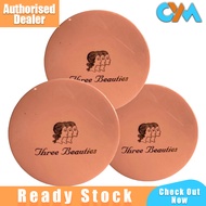 Three Beauties 804 Cream Powder 20g Yarley Compact Powder Long Lasting Non Sticky Natural Look Hight