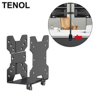 [TENOL] Mini PC Stand Thin-client Server Rack Adjustable Depth Wide Application Rust