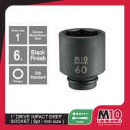 M10 1" Dr Impact Deep Socket - mm - 65 / 70 mm