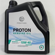 Proton 15W40 Mineral Engine Oil 4L 15W-40 Engine Oil 4L