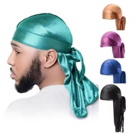Durag Head Cover Headband Durag Long Bandana Hip Hop Hat Bandana Chemo Cap