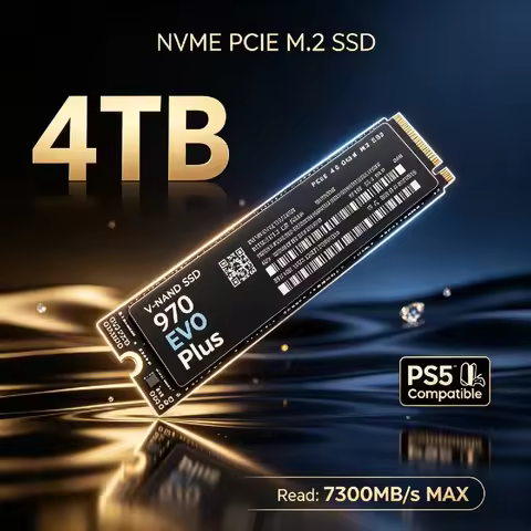 970 EVO Plus 7300MB/s 1TB 2TB 4TB PCIe Gen 4.0x4 NVMe M.2 SSD TLC 3D NAND Internal Gaming Drive for 
