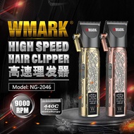 Wmark High Speed Hair Clipper Electric Hair Clipper Oil Head Electric Hair Clipper Rechargeable Hair Clipper Hair Salon Hair Clipper Men's Hair Clipper Bald Hair Clipper NG-2046