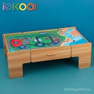 Compatible Toys Kindergarten iekool Train Amusement Park Thomas Track Assembly Table Simple Game Tab