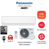 Panasonic Standard Non-Inverter R32 Air Conditioner | CS-PN18XKH CS-PN24XKH (AirCond Air Cond 冷氣機 空調)