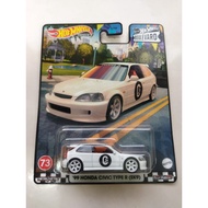 Hot Wheels Premium Boulevard 2023 '99 Honda Civic Type R EK9