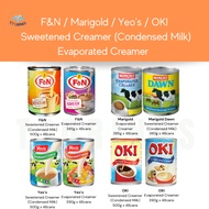 F&N / Marigold / Yeos / OKI : / Evaporated Creamer & Sweetened Creamer (Condensed Milk)