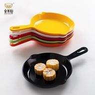Handheld Dish Bowl Instant Noodle Food Same Style Streaming Large Spoon Single Handle Plate Tablewar