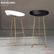 （in stock）Nordic Bar Chair Bar Stool Gold Iron Stool Modern Simple Home High Chair kline21.sg