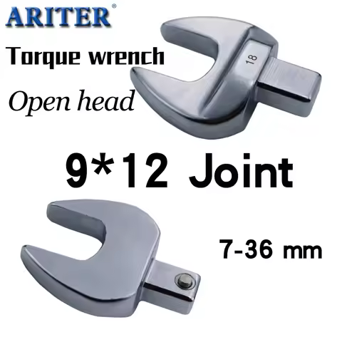 Torque Wrench Open Head 9*12 Joint Open End Torque Wrench 7-36mm Free Shipping