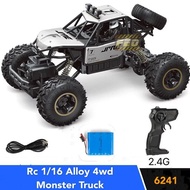 Rc Car Alloy 4WD Monster Truck Crawler 2.4GHz Control Car 4x4 Remote Control Car Off Road Kereta Con