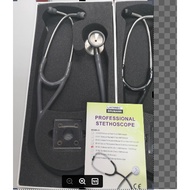 LB-501 Dr Laennec Brumann Cardiology Dual-Head Stethoscope - Grey