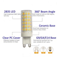 G9 LED Bulb Light LED Lamp High Brightness Lamp Light SMD2835 360 Beam Angle led Light Bulb