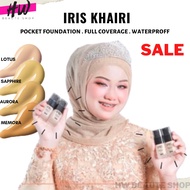 ORI HQ PILIHAN NO 1 MUA FOUNDATION IRIS KHAIRI FOUNDATION FULL COVERAGE WATERPROOF IRIS FOUNDATION O