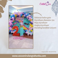 dekorasi ulang tahun tema unicorndekorasi aqiqahkhitan7 bulanan