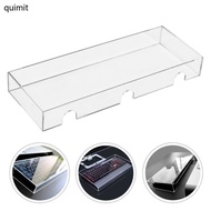 QUIM Keyboard Cover Thickened Clear Acrylic Mechanical Keyboard Dust Cover Protector Anti-Cat for Ga