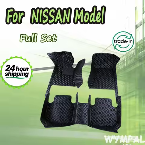 LUXURY Car Floor Mats for NISSAN Sulphy Sentra Qashqai J10 Qashqai J11 Qashqai X-Trail T31 T32 Muran