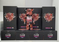 全新現貨 實體店 收消費券 bearbrick be@rbrick flora flor@ flor 400 400％ 400% 玫瑰花 1.0