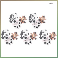 5Pcs Infant Forehead Temperature Stickers Fever Patch Assorted Color Plastic Safe for Kids laird