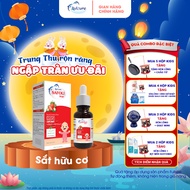 Sắt cho bé Avisure Safoli Drops sắt hữu cơ Italia giúp bé ăn ngon tăng cân đều vị dâu dễ uống 20ml