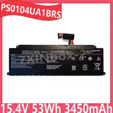 PS0104UA1BRS 15.4V 53Wh 3450mAh Laptop Battery For Toshiba Dynabook CS40L-K12 Portege X40-K X40-J-10