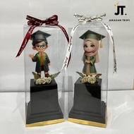 Custom Acrylic Graduation Trophy - Award Trophy