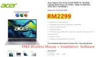 Acer Aspire Lite 16 AL16-52P-59PP 16" WUXGA Laptop Steel Grey ( i5-1334U 16GB 512GB SSD Intel W11 HS