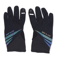 BSKY 1 Pair Full Finger Cycling Gloves Valve Lining Non Slip Shock Absorption Racing for Men Women 9