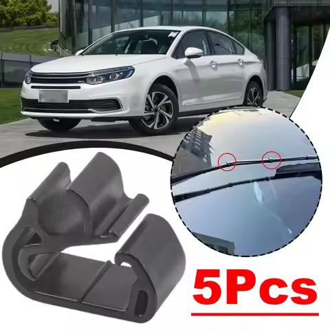 2025 New 5Pcs/set Wiper Arm Spray Hose Clip For Peugeot 3008 (P84) 5008 (P87) 408x for Citroen C5 Ai