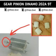 Original Sparepart Gear pinion dinamo mesin jahit mini portable 202a |