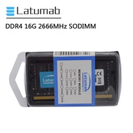 Latumab RAM DDR4 16GB 2666MHzหน่วยความจำแล็ปท็อปPC4-21300หน่วยความจำSODIMM 260พิน1.2V DDR4โน้ตบุ๊คRAMโมดูลหน่วยความจำ