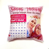 Printed pillow 12x12 inci full print