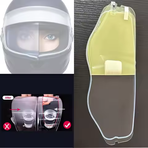 Motorcycle Helmet Film Anti Fog Film Visor Shield Fog Resistant For LS2 FF901 FF908 Lens Helmets