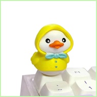 Duck Keycaps Cartoon Keycaps Cool Cute Duck Key Caps Decoration for Mechanical Keyboard Game Enterta