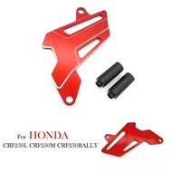 Applicable CRF250L CRF250M Motorcycle modification parts aluminum front sprocket chain decorative pr