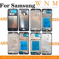 Middle Frame For Samsung Galaxy A02 A02S A03 A03S  LCD Housing Middle Frame Plate Cover Bezel replac