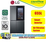 LG 655L Side by Side Refridgerator GC-V257CQFW  Fridge Peti Sejuk