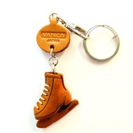 真皮鑰匙圈 溜冰鞋 VANCA CRAFT 日本製 職人手作