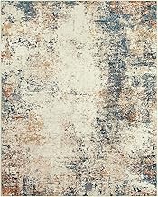 Lahome Abstract 8x10 Area Rugs,Washable Vintage Rugs for Living Room Non-Slip,Low-Pile Soft Bedroom 