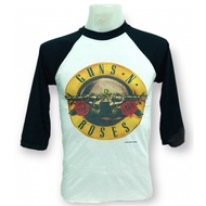 GUNS AND ROSES 1987 VINTAGE REPRO 3Q BLACK/WHITE