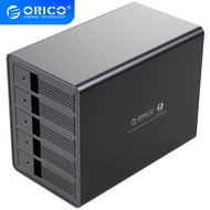 ProfThunderbolt3ชนิด C ตู้เก็บของ Muti Bay 3.5นิ้ว40Gbps 40Gbps 40Gbps 150W แหล่งจ่ายไฟฮาร์ดไดรเวอร์