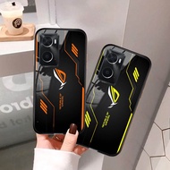 HP National Case - Oppo A76 Glass Softcase - Cellphone Case - [E58] - Cellphone Casing - Cellphone C