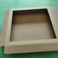 Cardboard frame for batik painting size 30cm x 30cm (can use size fabrik cotton size 28cm x 28cm)