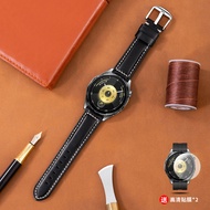 สายนาฬิกาหนังแท้ GT2 Huawei สายนาฬิกาหนังวัวสำหรับผู้ชาย GT3 GT4 GT5 GT6 Watch5 pro Watch3 Sport สาย