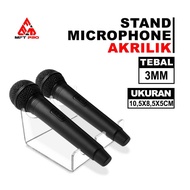 MFT Pro Acrylic Microphone Stand Mic Holder Mic Storage Stand Mic Stand Microphone Stand